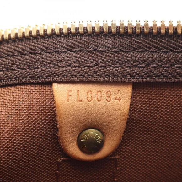 LOUIS VUITTON Brown Monogram Leather Keepall 55 Boston Bag - Picture 5 of 10